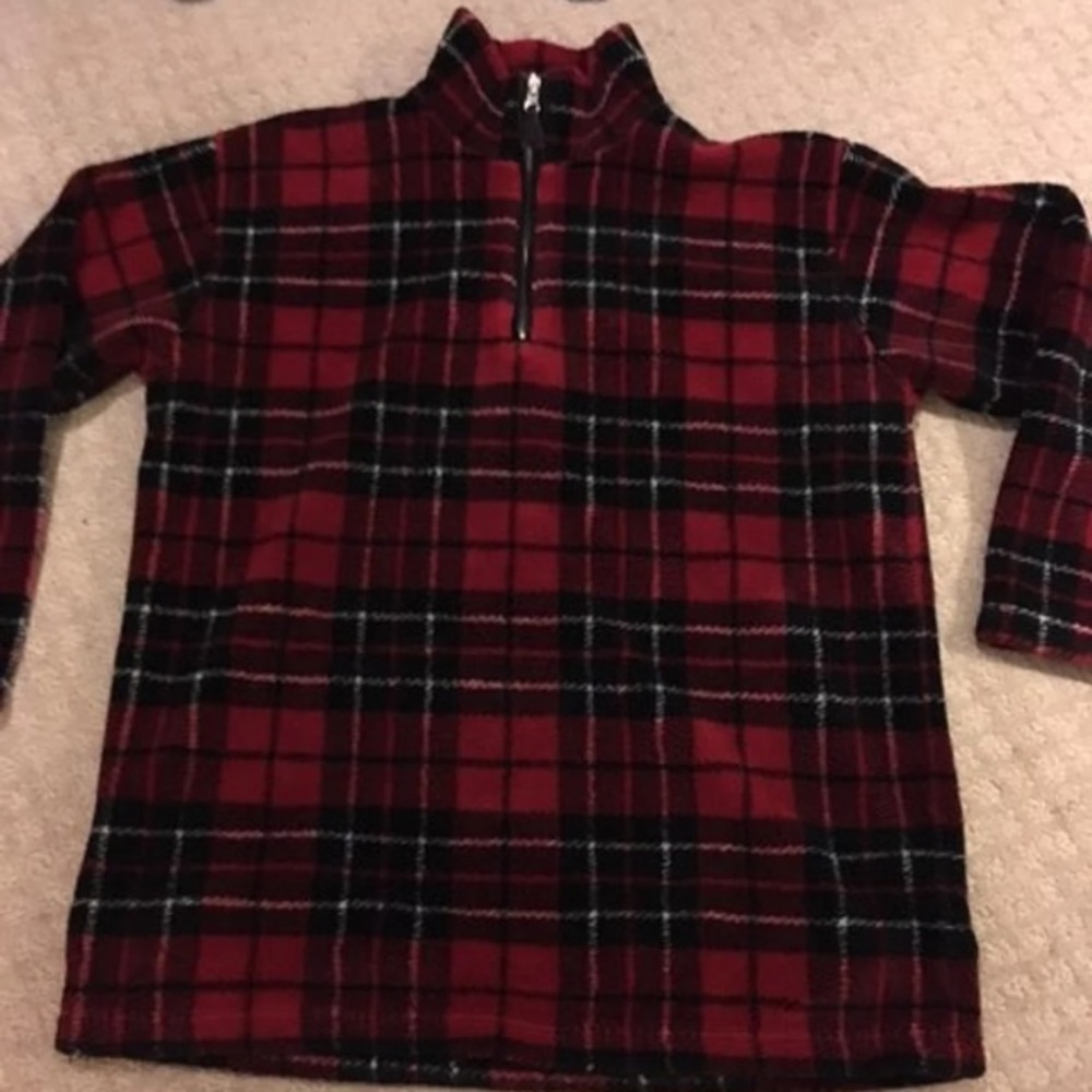 Plaid sweatshirt